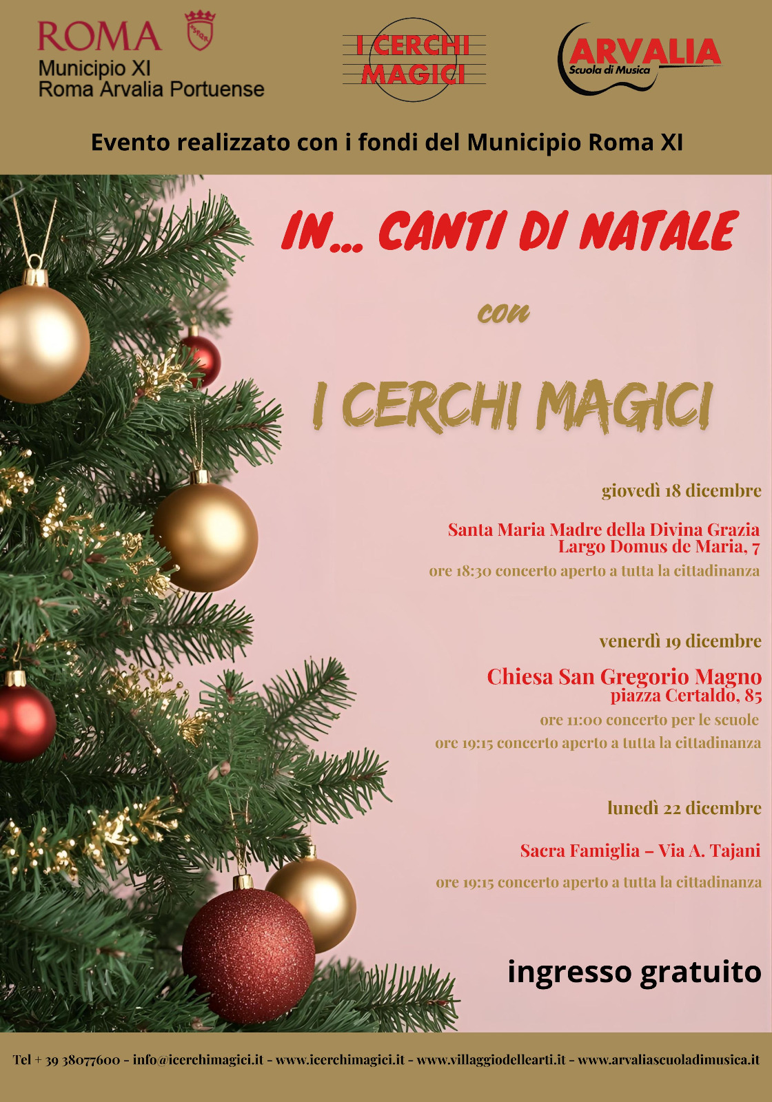 In..canti di Natale con I Cerchi Magici